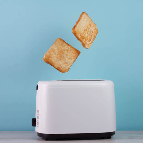 Photo of a toaster