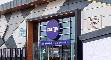 photo of Currys store front