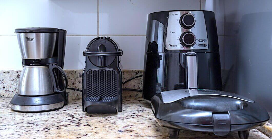 coffee maker and air fryer